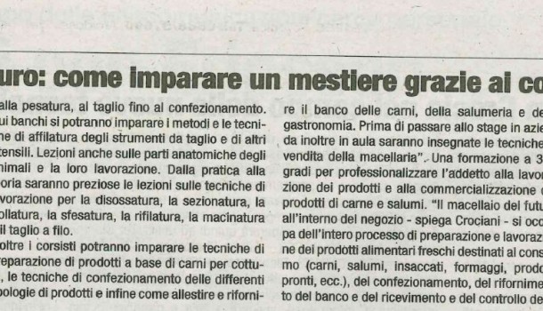 Corriere di Arezzo 6 aprile 2016 Speciale Lavoro