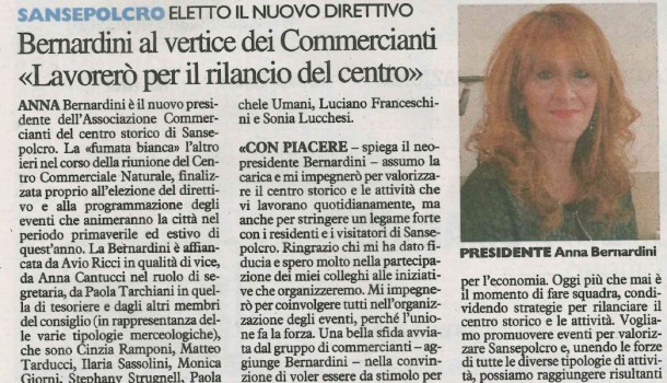 La Nazione di Arezzo 16 aprile 2016