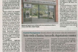 Corriere di Arezzo 25 maggio 2016
