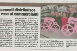 Corriere di Arezzo 6 maggio 2016