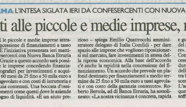 La Nazione di Arezzo 5 maggio 2016