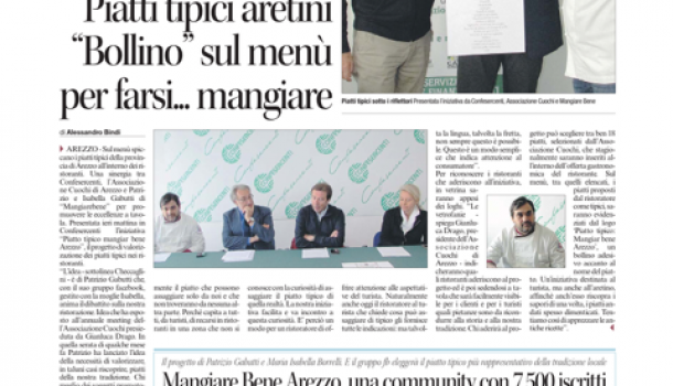 Corriere di Arezzo 28 aprile 2016