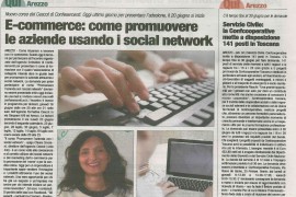 Corriere di Arezzo e Corriere di Siena – SPECIALE LAVORO – 15 giugno 2016