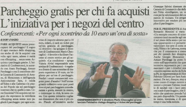 La Nazione di Arezzo 29 giugno 2016
