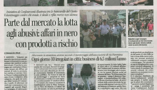 Corriere di Arezzo 10 luglio 2016