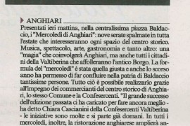 Corriere di Arezzo 5 luglio 2016