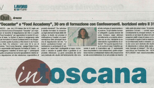 Corriere di Arezzo – Corriere di Siena – 6 luglio 2016