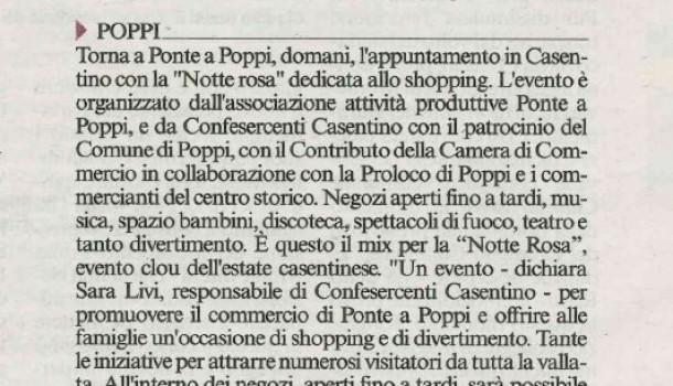 Corriere di Arezzo 7 luglio 2016