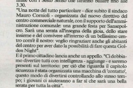 Corriere di Arezzo 8 luglio 2016