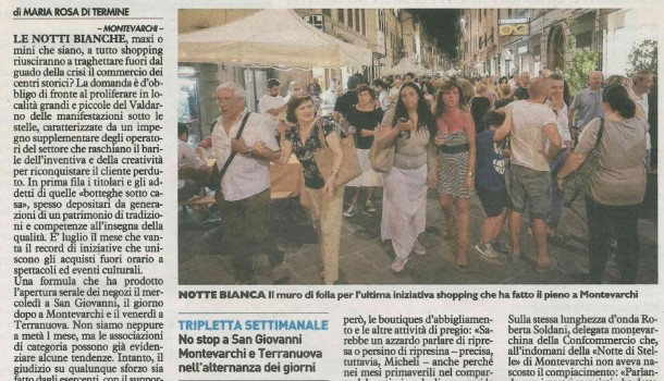 La Nazione di Arezzo 12 luglio 2016
