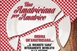 “Un’Amatriciana per Amatrice”: nei ristoranti un primo piatto