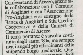 Nazione di Arezzo 14 luglio 2016