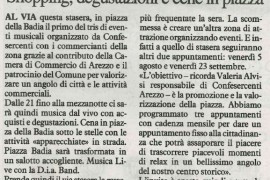 Nazione di Arezzo 15 luglio 2016
