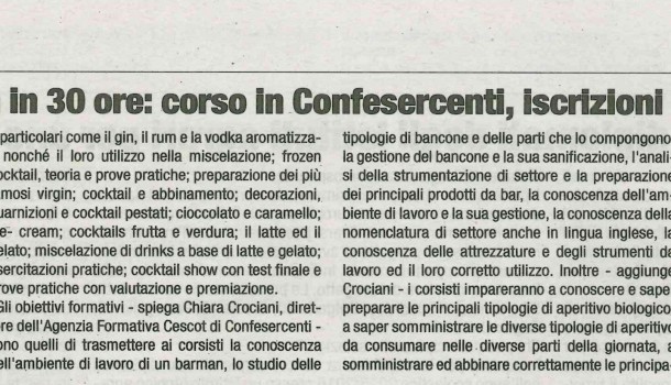 Corriere di Arezzo 21 settembre 2016 – Speciale Lavoro