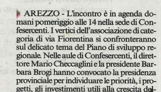 Corriere di Arezzo 13 ottobre 2016