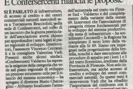 La Nazione di Arezzo 12 novembre 2016