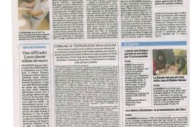 La Nazione di Arezzo 9 dicembre 2016