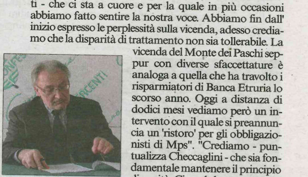 Corriere di Arezzo 31 dicembre 2016