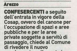 La Nazione di Arezzo 14 gennaio 2017