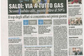 La Nazione di Arezzo 5 gennaio 2017