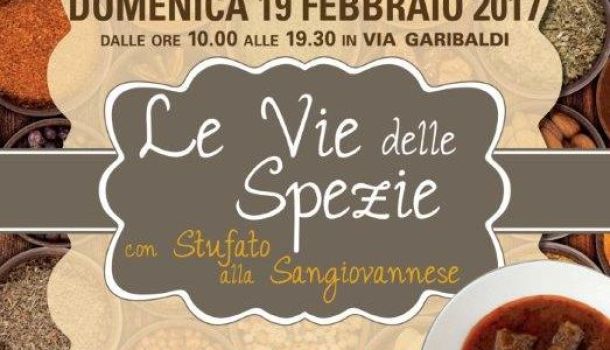 A San Giovanni  “Le vie delle spezie” si trasferiscono in via Garibaldi  