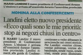 La Nazione di Arezzo 9 marzo 2017