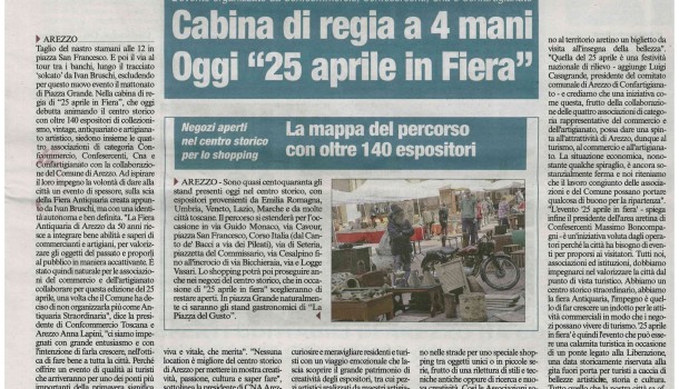 Corriere di Arezzo 25 aprile 2017