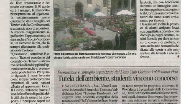Corriere di Arezzo 28 aprile 2017