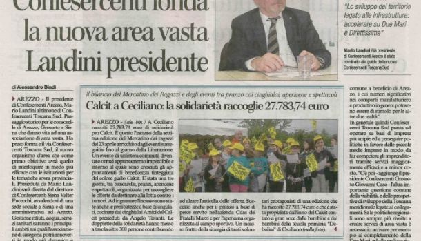 Corriere di Arezzo 28 aprile 2017