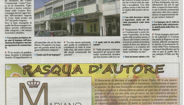 Corriere di Arezzo 5 aprile 2017