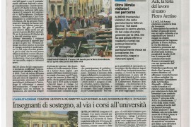 La Nazione di Arezzo 27 aprile 2017