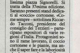 La Nazione di Arezzo 28 aprile 2017