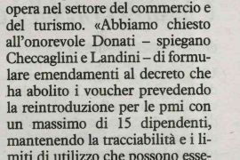 La Nazione di Arezzo 28 marzo 2017