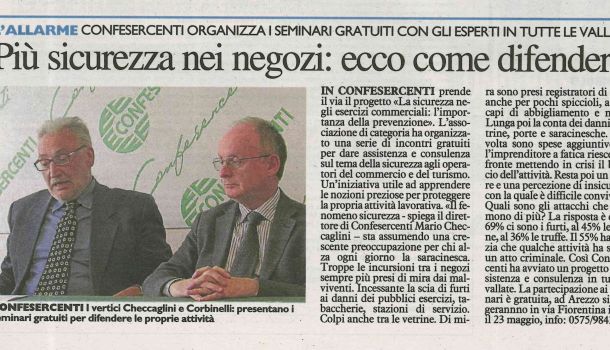 La Nazione di Arezzo 4 maggio 2017