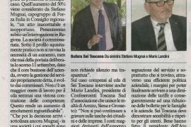 Corriere di Arezzo 3 ottobre 2017