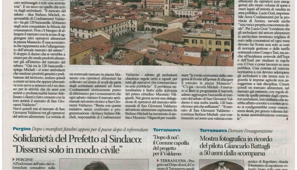 Corriere di Arezzo 4 novembre 2017