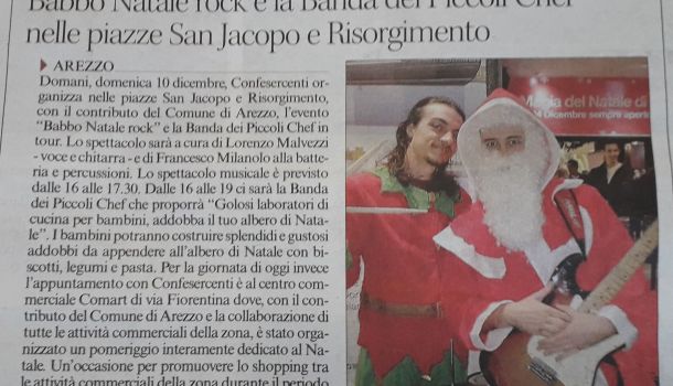 Corriere di Arezzo 9 dicembre 2017