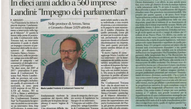 Corriere di Arezzo 17 dicembre 2017