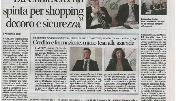 Corriere di Arezzo 20 dicembre 2017