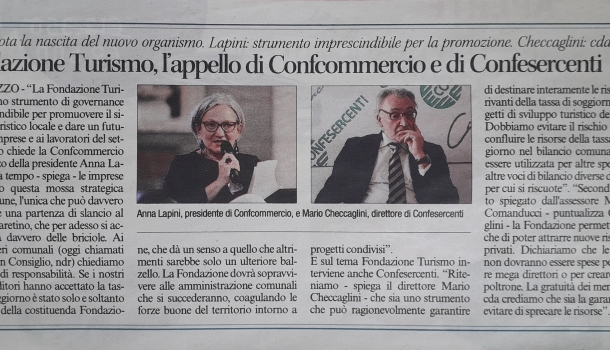 Corriere di Arezzo 23 febbraio 2018
