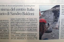 Corriere di Arezzo 15 aprile 2018