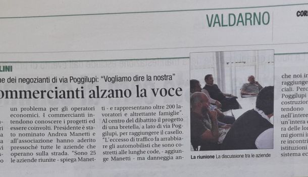 Corriere di Arezzo 22 aprile 2018