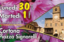 CORTONA: RADDOPPIA LA FIERA DEL RAME, FIORE E COCCIO