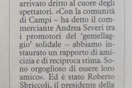 La Nazione di Arezzo 18 aprile 2018