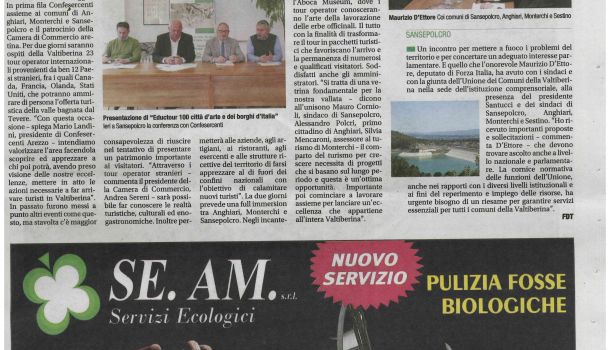 Corriere di Arezzo 17 maggio 2018