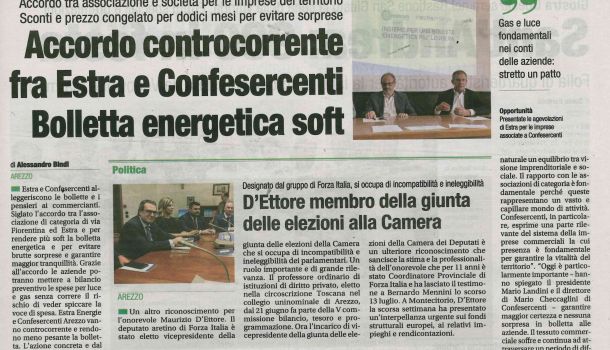 Corriere di Arezzo 20 luglio 2018