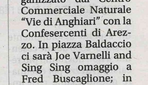 Corriere di Arezzo 25 luglio 2018