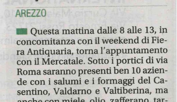 Corriere di Arezzo 30 giugno 2018