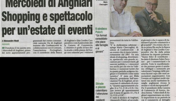 Corriere di Arezzo 4 luglio 2018