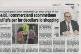 Corriere di Arezzo 6 luglio 2018